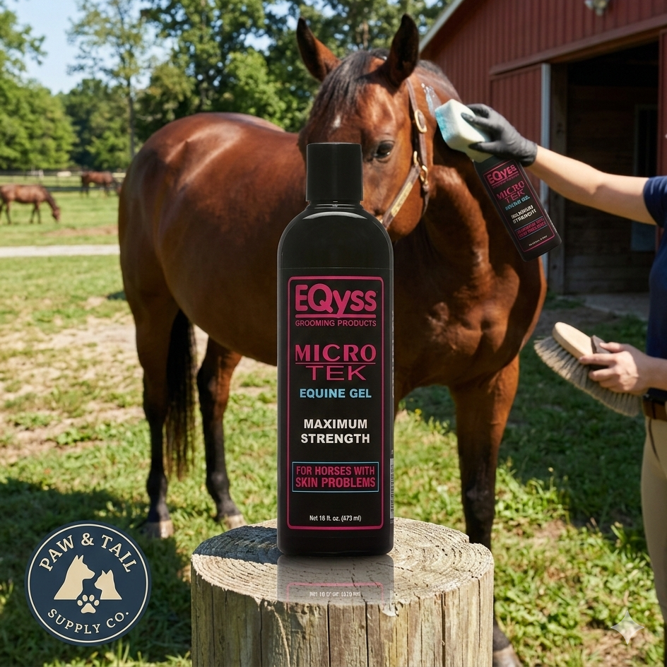 EQyss Micro-Tek Equine Gel 16 oz. Aloe Cooling Leave-On Horse Skin Soother