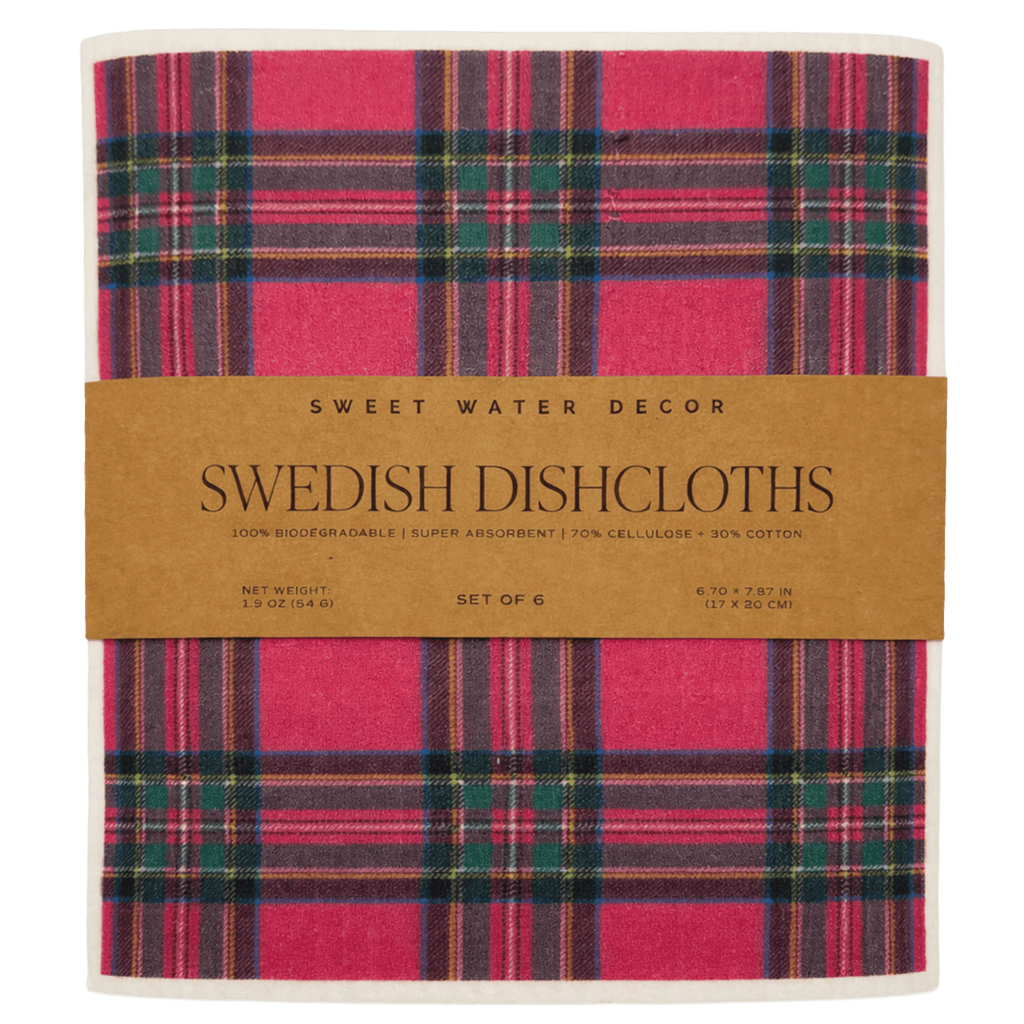 Holiday Pattern Swedish Dishcloths