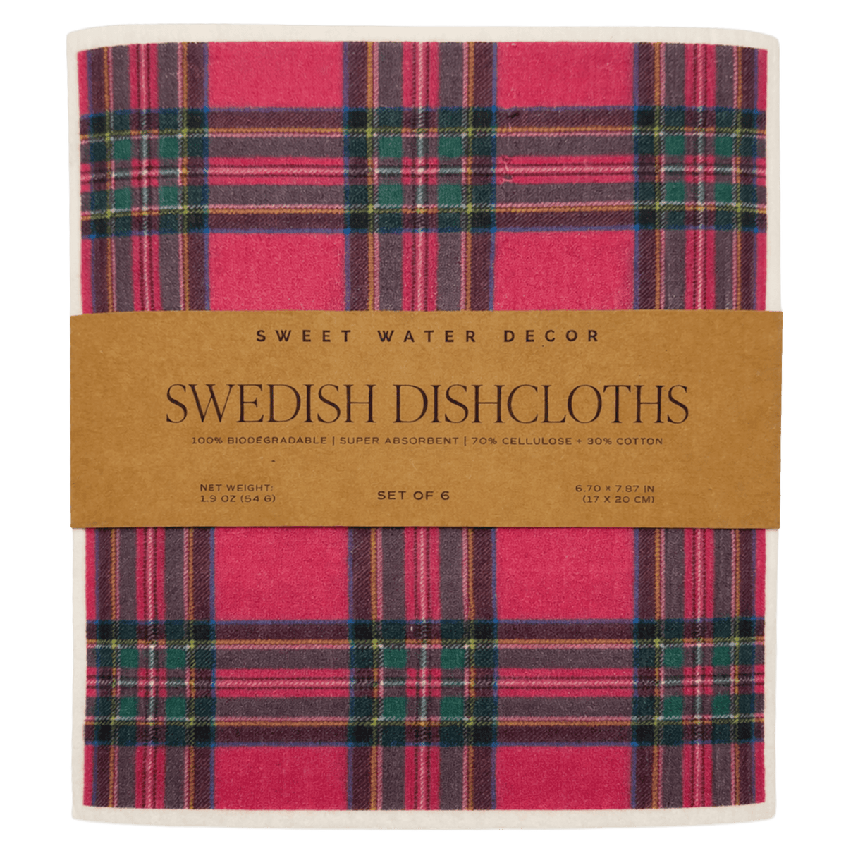 Holiday Pattern Swedish Dishcloths