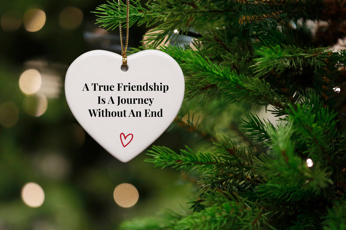 Friendship Ornaments - A Journey Without An End Keepsake