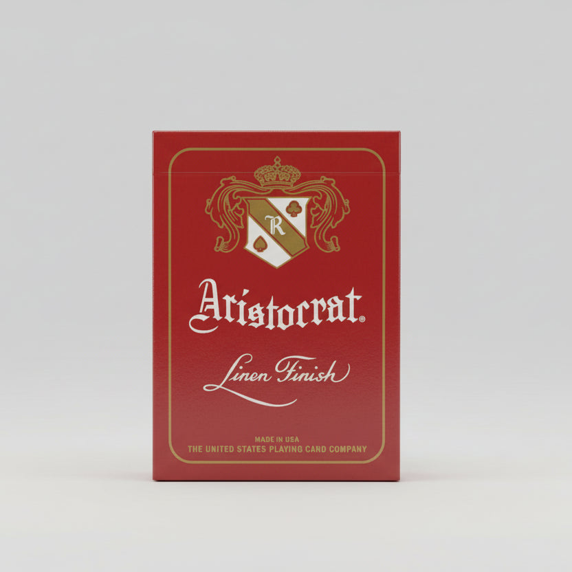 Aristocrat 727 Crimson 110th Anniversary Playing Cards