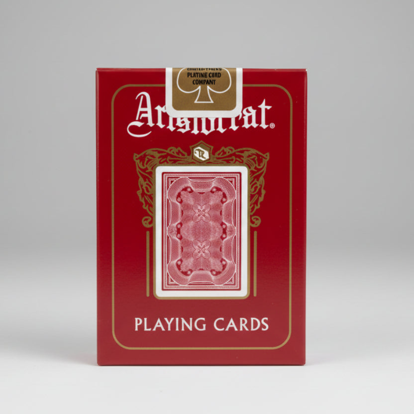 Aristocrat 727 Crimson 110th Anniversary Playing Cards