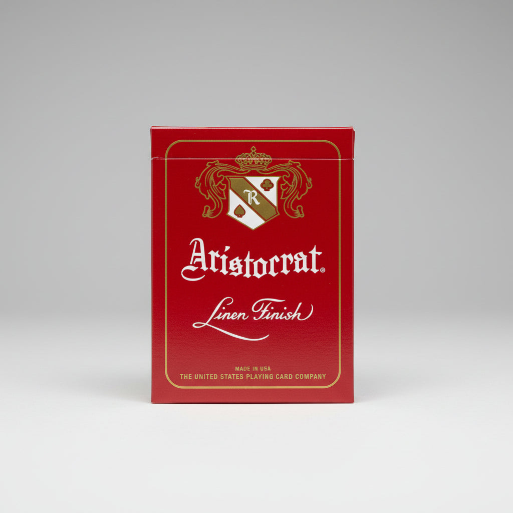 Aristocrat 727 Crimson 110th Anniversary Playing Cards