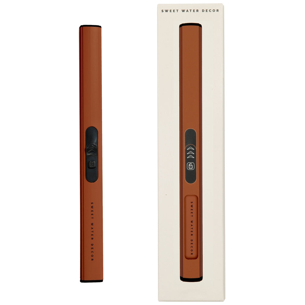 Burnt Orange Electric Lighter