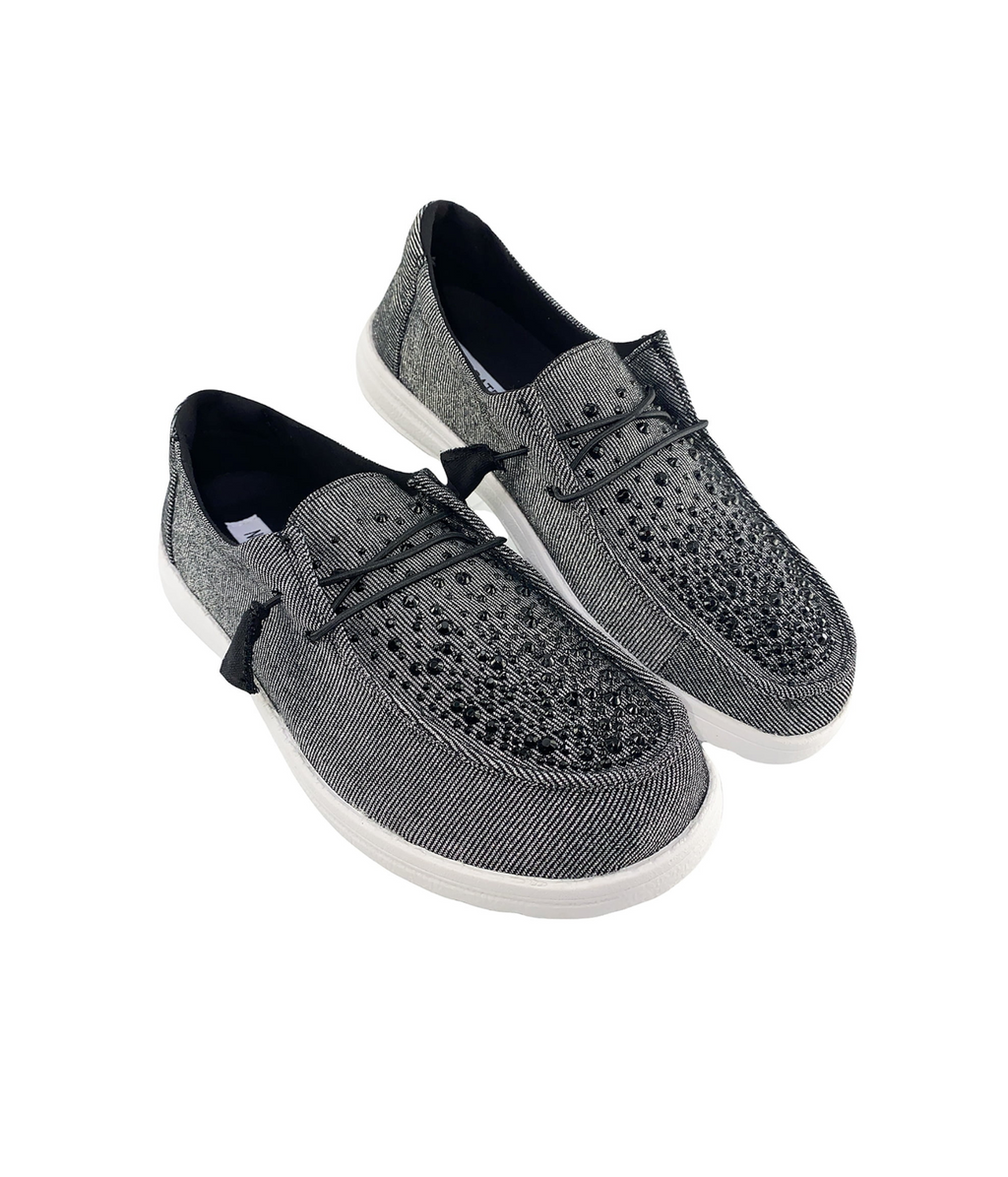 Maco Water Drop Sneaker in Black by Not Rated