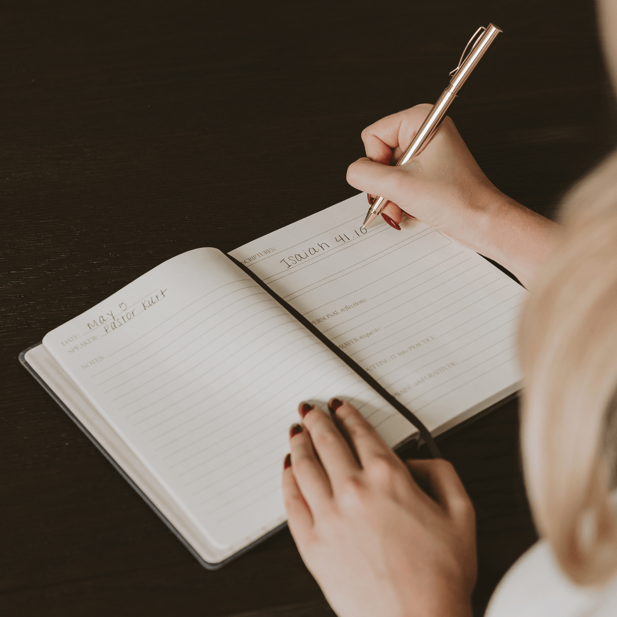 Cross Sermon Notes Journal