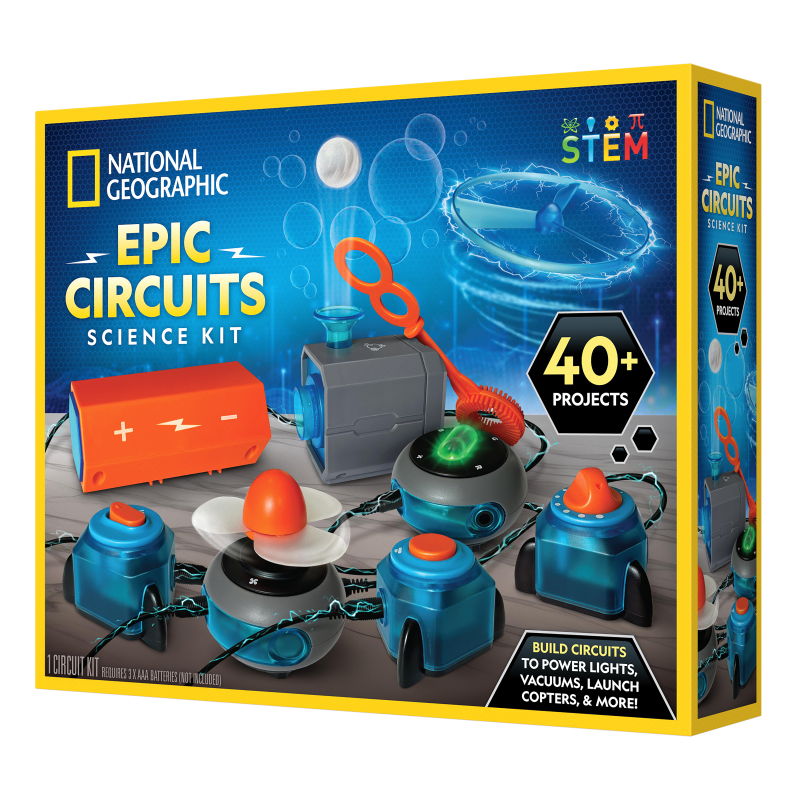 National Geographic Epic Circuits Science Kit