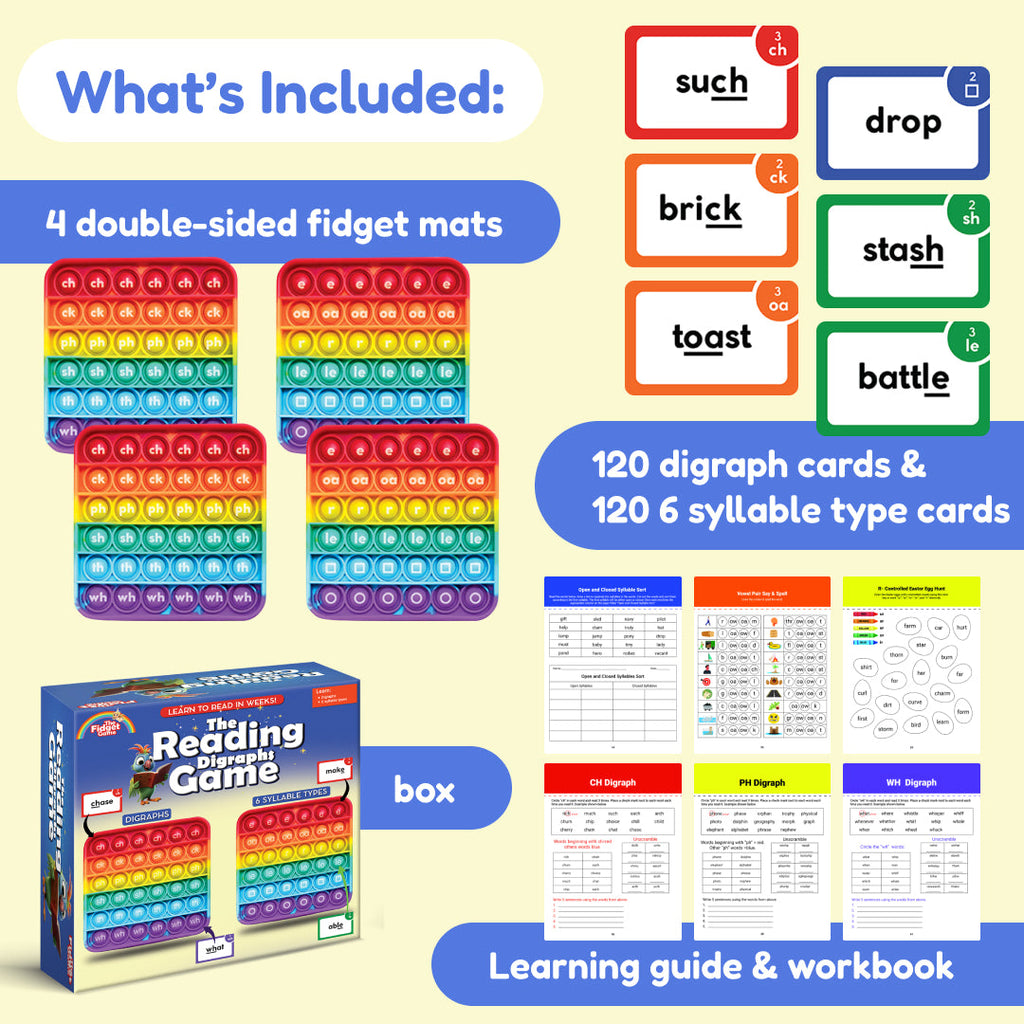 The Reading Digraphs Game