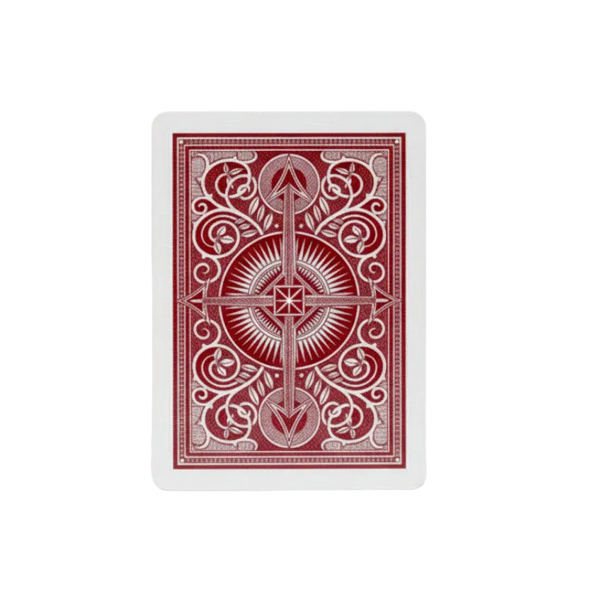 KEM Arrow Red Bridge Playing Cards – Traditional Index