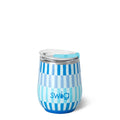 Glacier stripe Stemless Wine Cup 12oz