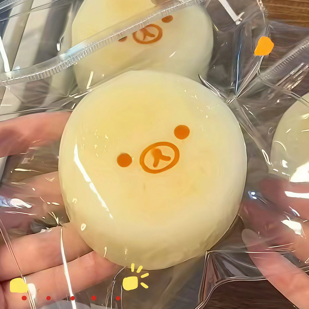 Glitter Dumpling Squishy with Box Dumplings Sensory Squeeze Toy for Stress Relief ASMR Children Adult Birthday Gifts Party Favor
