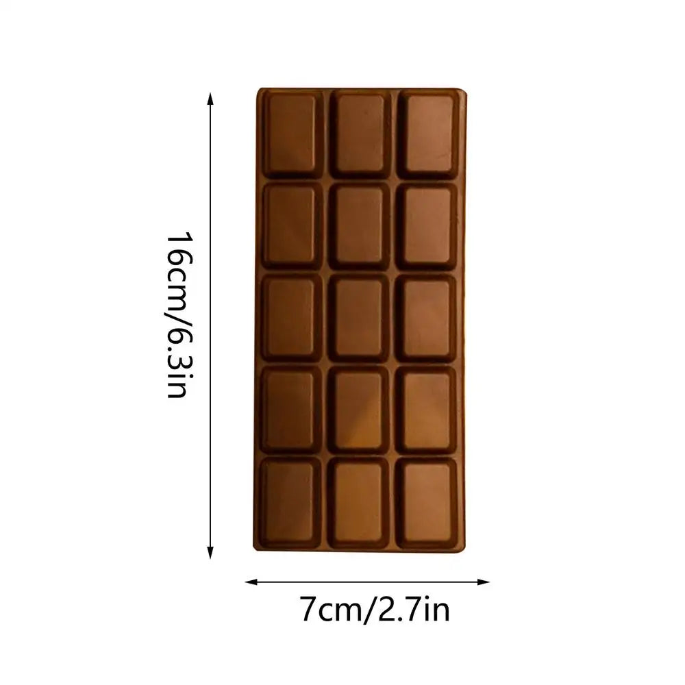 Squish Simulated Chocolate Squeeze Toy PU Soft And Slow Rebound Fidget Toys Stress Relief Toy Sensory Squeeze Toys For Adults