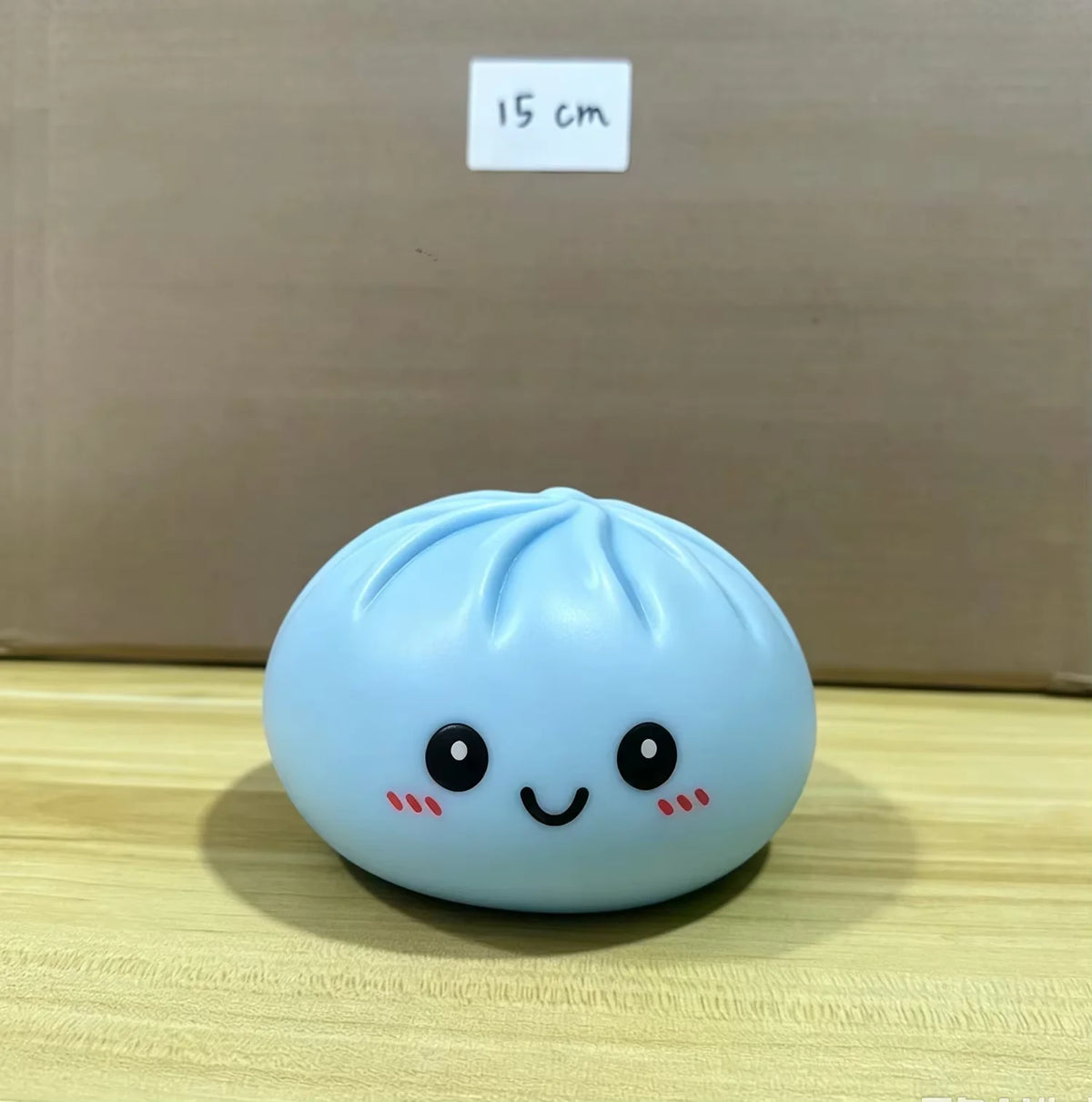 15/25cm Large Colorful Dumplings Squishy Rainbow Stress Relief 6/10 Inch Dumplings Stress Cute Face Fidget Sensory Favors Gifts