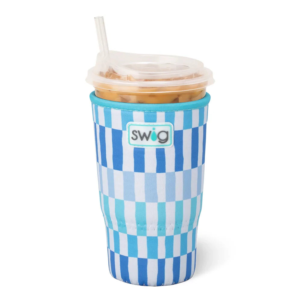 Glacier Stripe Large Iced Cup Coolie