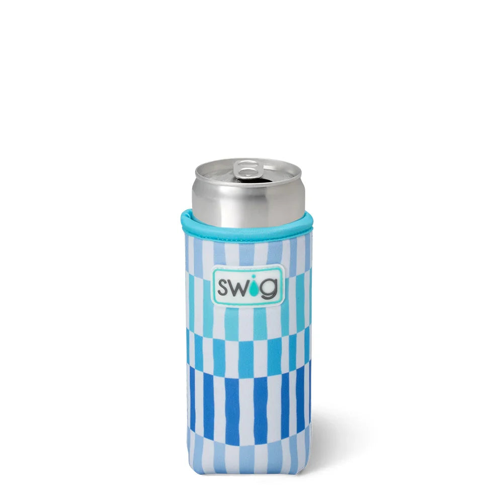 Glacier Stripe Slim Can Coolie