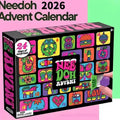 Nee Doh Advent Calendar 24Pcs Mini Squish Fidget Blind Box Christmas Countdown Surprise Stress Relief Kids Xmas Gift