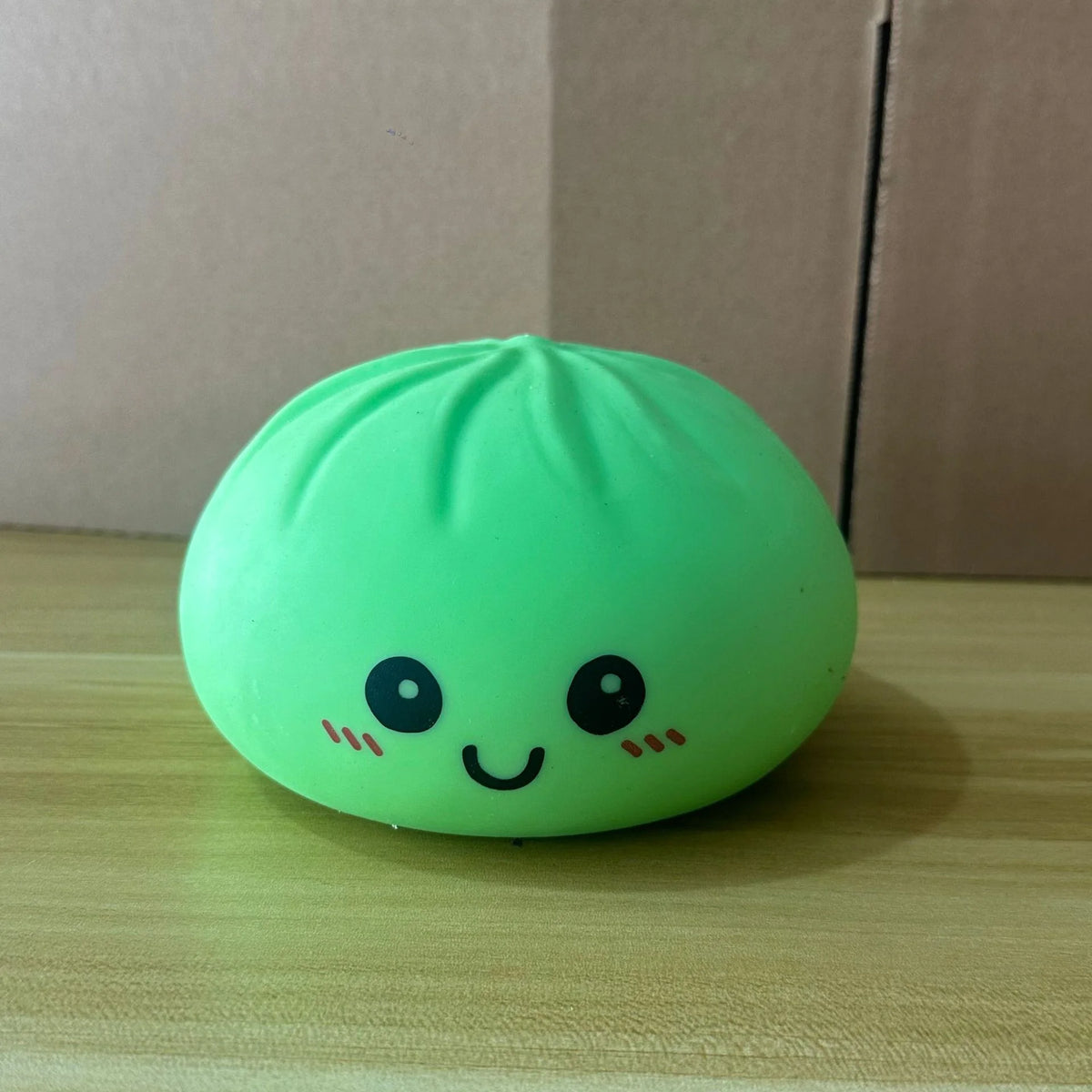 15/25cm Large Colorful Dumplings Squishy Rainbow Stress Relief 6/10 Inch Dumplings Stress Cute Face Fidget Sensory Favors Gifts