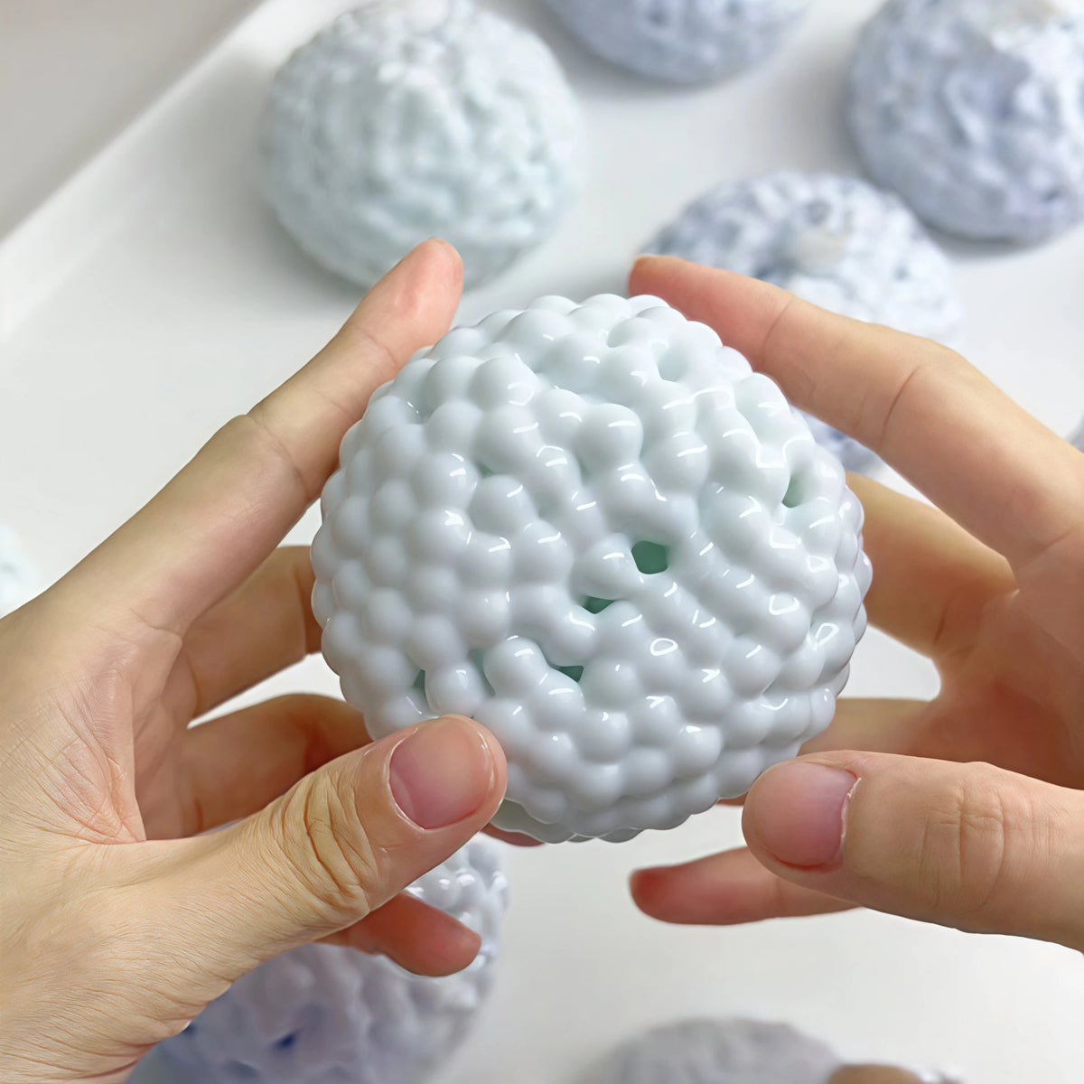 Glitter Dumpling Squishy with Box Dumplings Sensory Squeeze Toy for Stress Relief ASMR Children Adult Birthday Gifts Party Favor