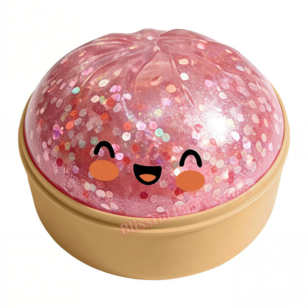 Glitter Dumpling Squishy with Box Dumplings Sensory Squeeze Toy for Stress Relief ASMR Children Adult Birthday Gifts Party Favor