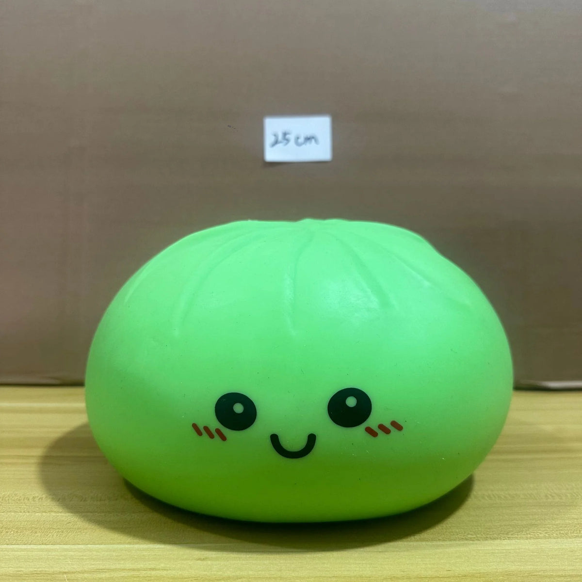 15/25cm Large Colorful Dumplings Squishy Rainbow Stress Relief 6/10 Inch Dumplings Stress Cute Face Fidget Sensory Favors Gifts