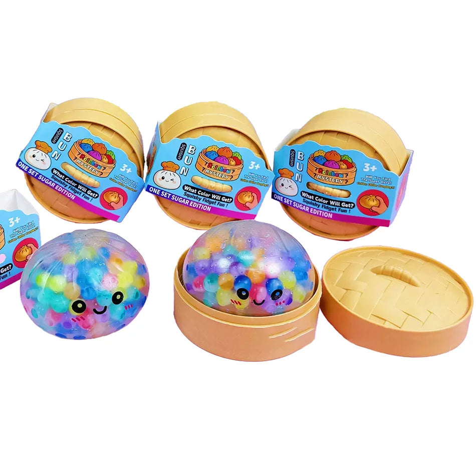 Dumpling Squishy Mysteries Dumplings Stress Relief Fidget Toys Home Office Desk Accessories Party Gifts Mystery Dumpling Squishy