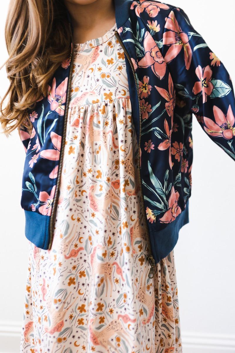 Unicorn Soiree Pom Pom Dress