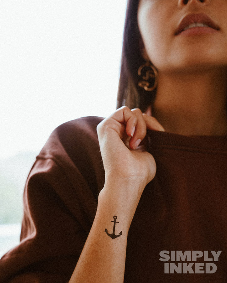 NEW Mini Anchor Tattoo
