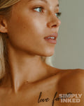NEW "Love Forever" Tattoo