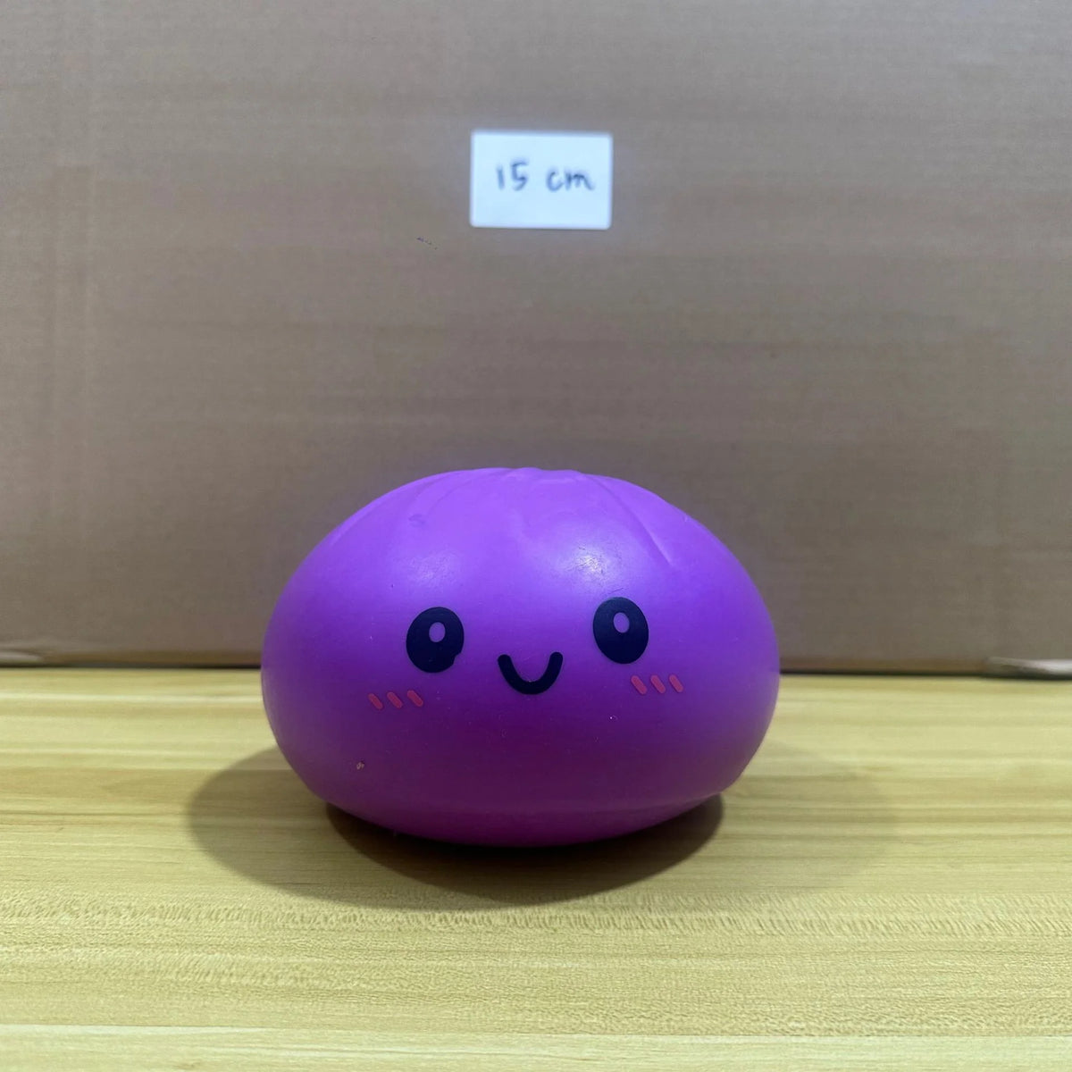 15/25cm Large Colorful Dumplings Squishy Rainbow Stress Relief 6/10 Inch Dumplings Stress Cute Face Fidget Sensory Favors Gifts
