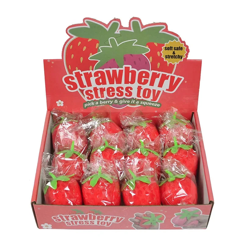 Super Jumbo Strawberry Squishi Cream Scented Squishy Slow Rising Antistress Toy Kids Grownups Squeeze Squishy Toys