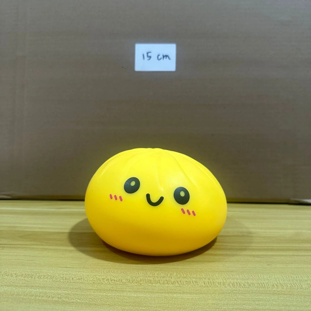 15/25cm Large Colorful Dumplings Squishy Rainbow Stress Relief 6/10 Inch Dumplings Stress Cute Face Fidget Sensory Favors Gifts