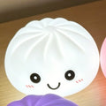 Funny Dumpling Night Lights Glowing Dumplings Desktop Ornament Cute Glowing Dumpling Steamer Box Kawaii Dumpling Lights Gifts
