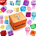 Mystery Box Jelly Squishies Jellyfish Cheese Mini Fidgets Blind Box Stress Toy Party Gift Classroom Reward Unboxing