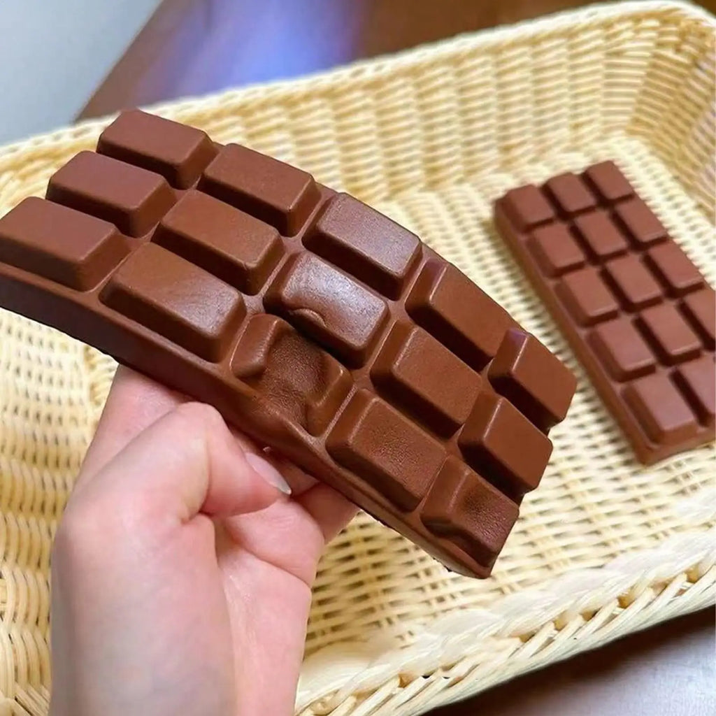 Squish Simulated Chocolate Squeeze Toy PU Soft And Slow Rebound Fidget Toys Stress Relief Toy Sensory Squeeze Toys For Adults