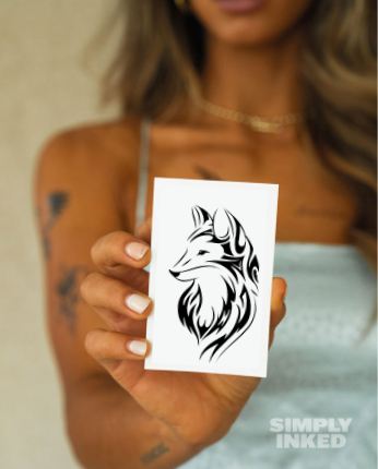 Wolf Lining Tattoo