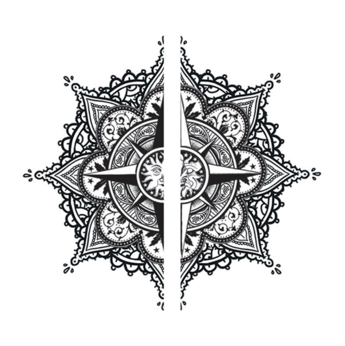 Shareable Mandala Tattoo