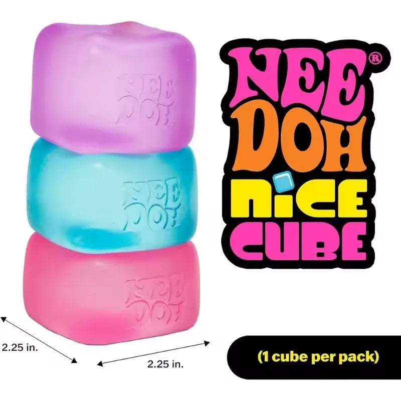 NeeDoh Squishy Schylling Atomic /Stress Relief Ball// Squishies Toy Blind Box Adult Party Gift Tool Stress Relief Toy Fidget Toy
