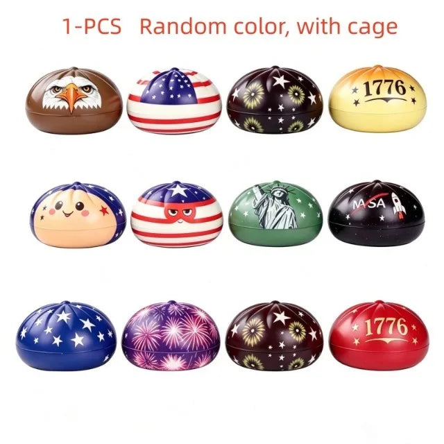 Simulation Food Squishies Bun with Steamer Soft Fidget Sensory Ornaments Colorful Dumpling Squishes Stress Balls Desk Ornaments