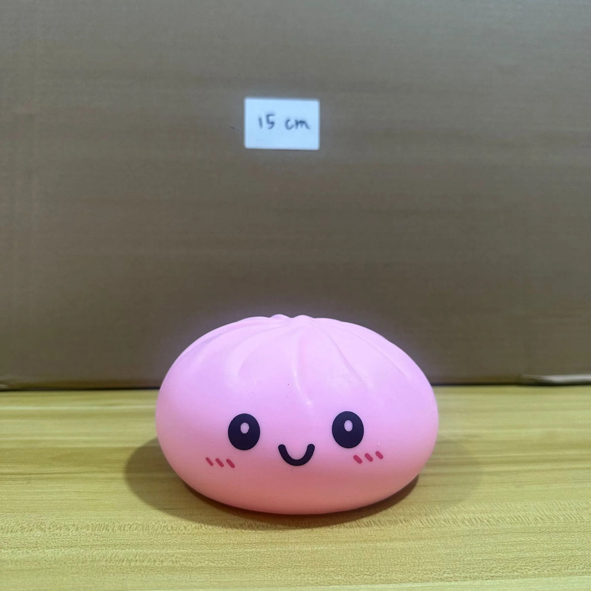 15/25cm Large Colorful Dumplings Squishy Rainbow Stress Relief 6/10 Inch Dumplings Stress Cute Face Fidget Sensory Favors Gifts