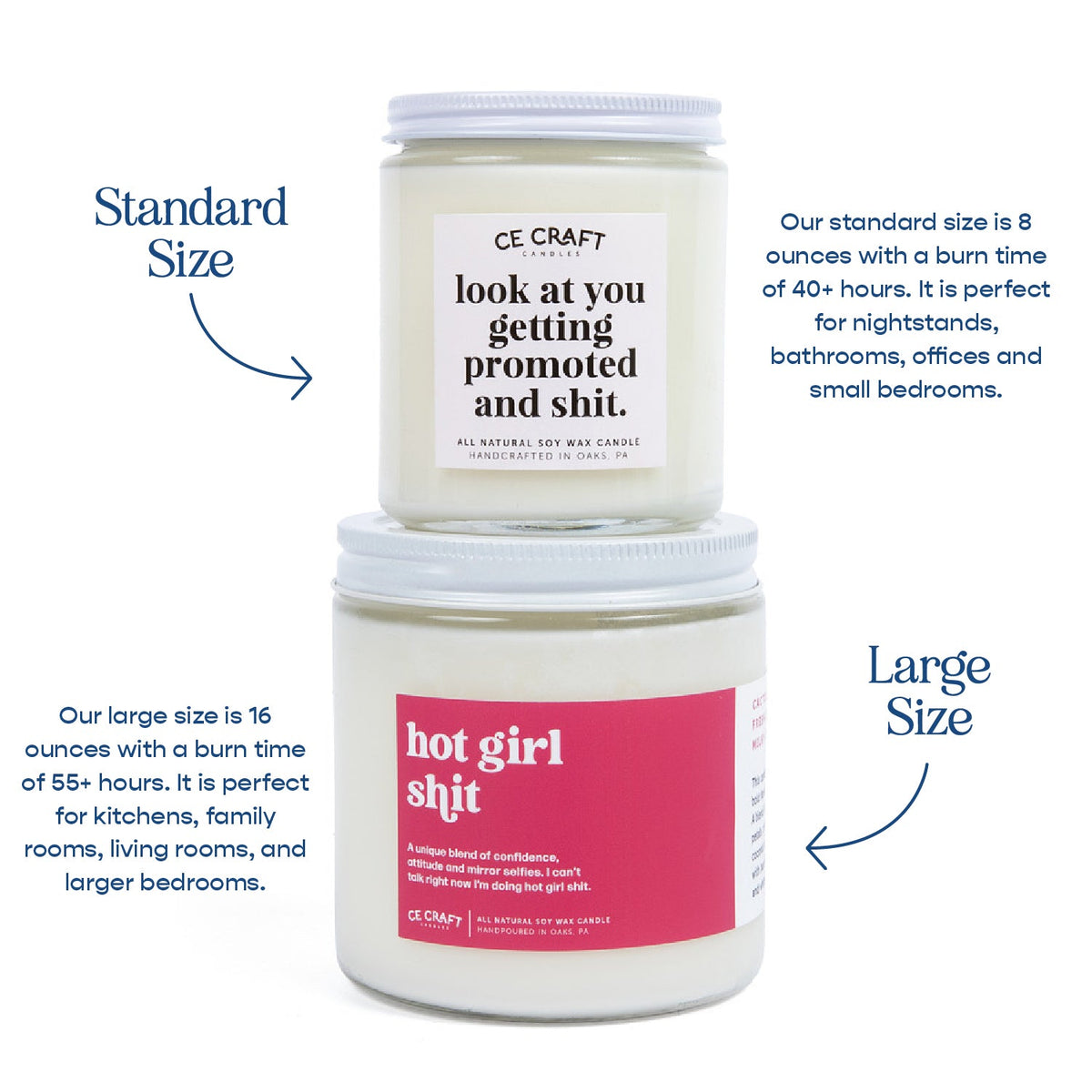 A Wise Woman Once Said "I'm Outta Here" Candle