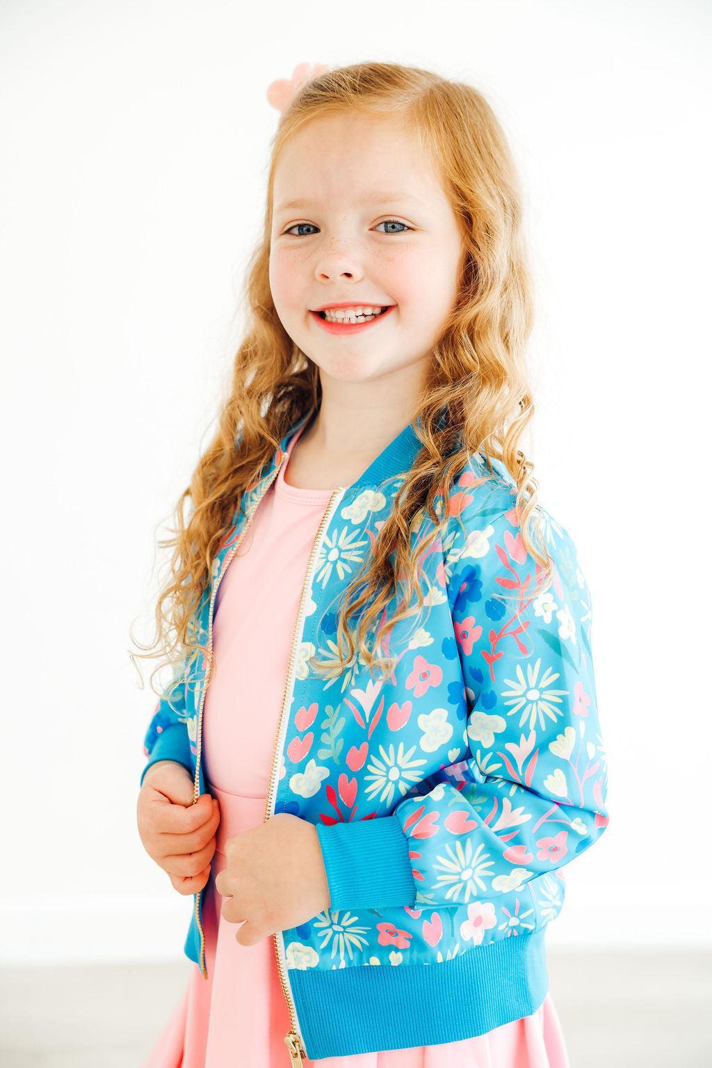 Springtime Splendor Satin Jacket