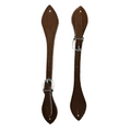 Tahoe Animal Print Hair-On Western Spur Straps for Daily Use for Horse Riding Pair 4 Designs to Choose From