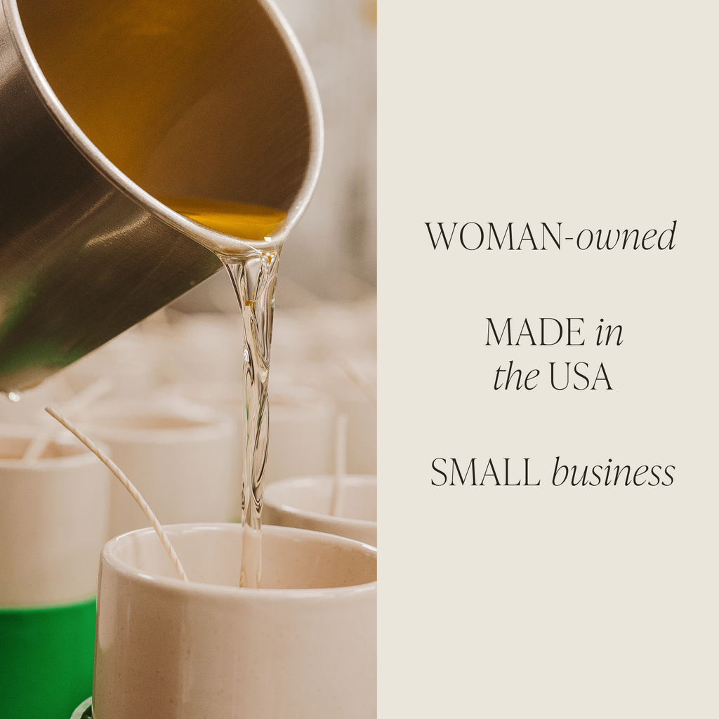 Warm and Cozy Soy Candle - Olive Matte Jar - 15 oz