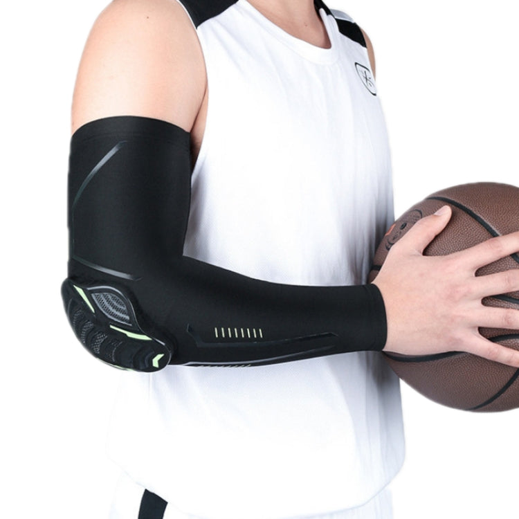 Outdoor Sports Honeycomb Anti-collision Compression Arm Guard, Color:, M (Black), L (Black), XL (Black), M (White), L (White), XL (White)