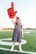 Texas Tech Plaid Raider Red Flutter Twirl Dress