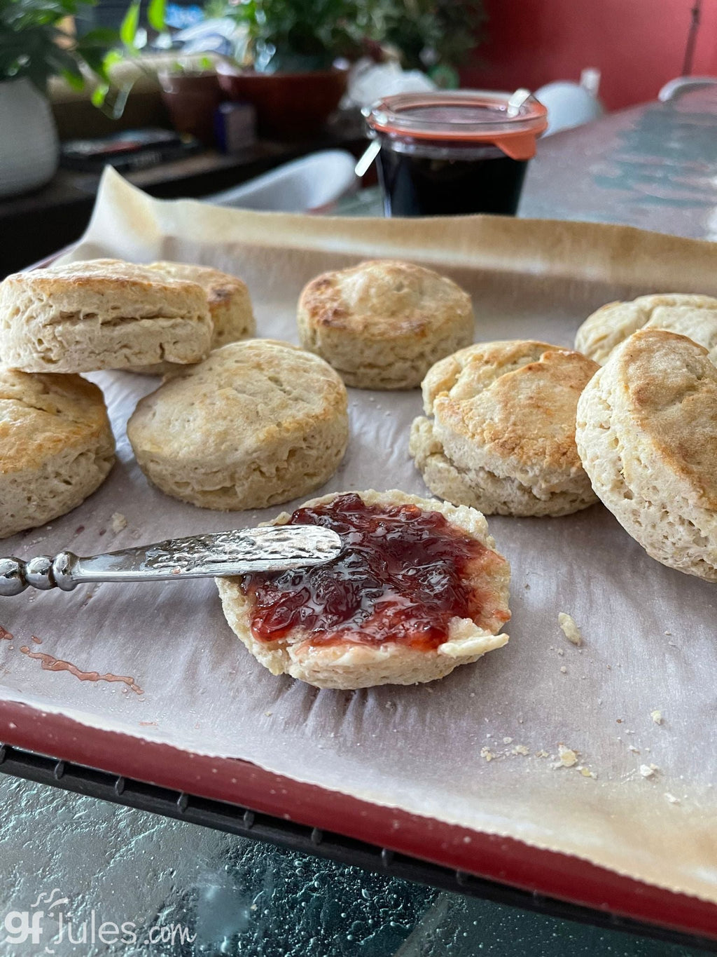 gfJules Gluten Free Corn-Free Multigrain Biscuit & Breakfast Baking Flour - Best By: Oct 2026 (see note below in Description)