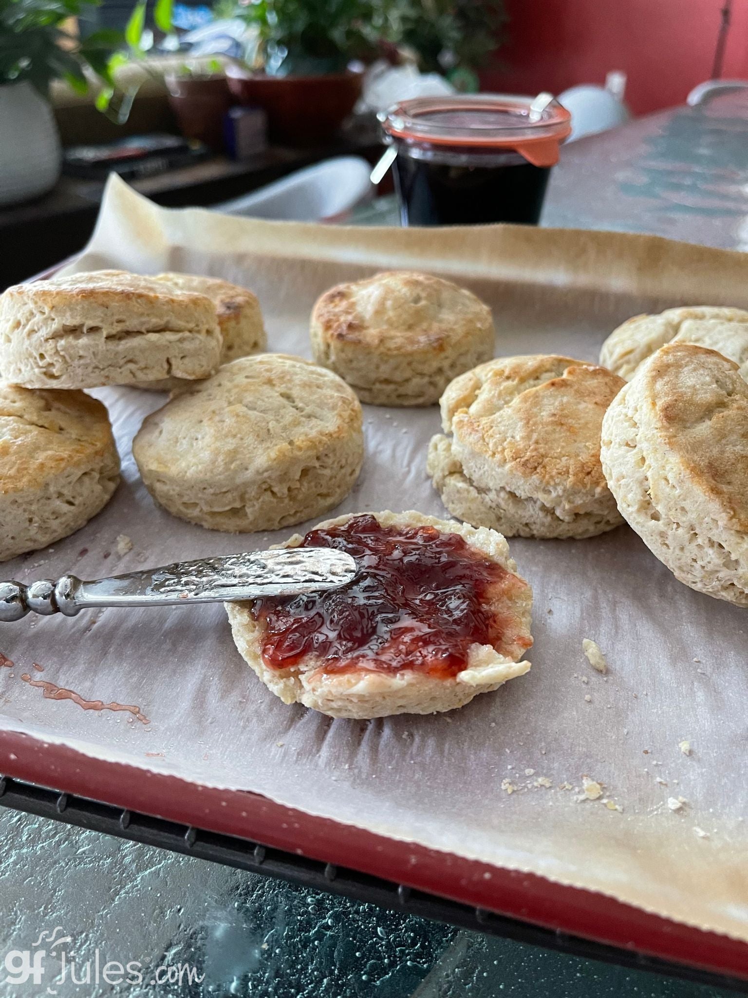 gfJules Gluten Free Corn-Free Multigrain Biscuit & Breakfast Baking Flour - Best By: Oct 2026 (see note below in Description)