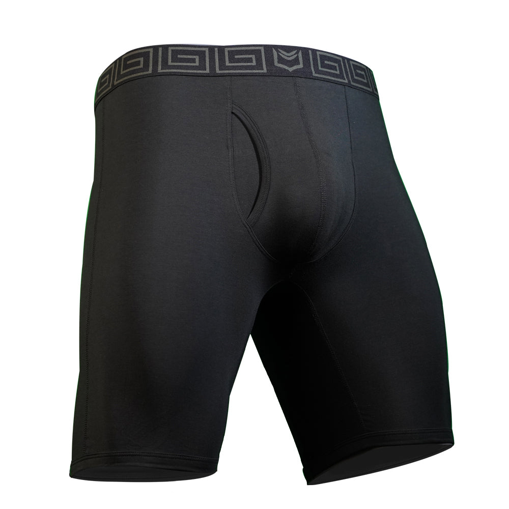 SHEATH V Bamboo Men's Pouch Boxer Brief 8" (3 Pack)