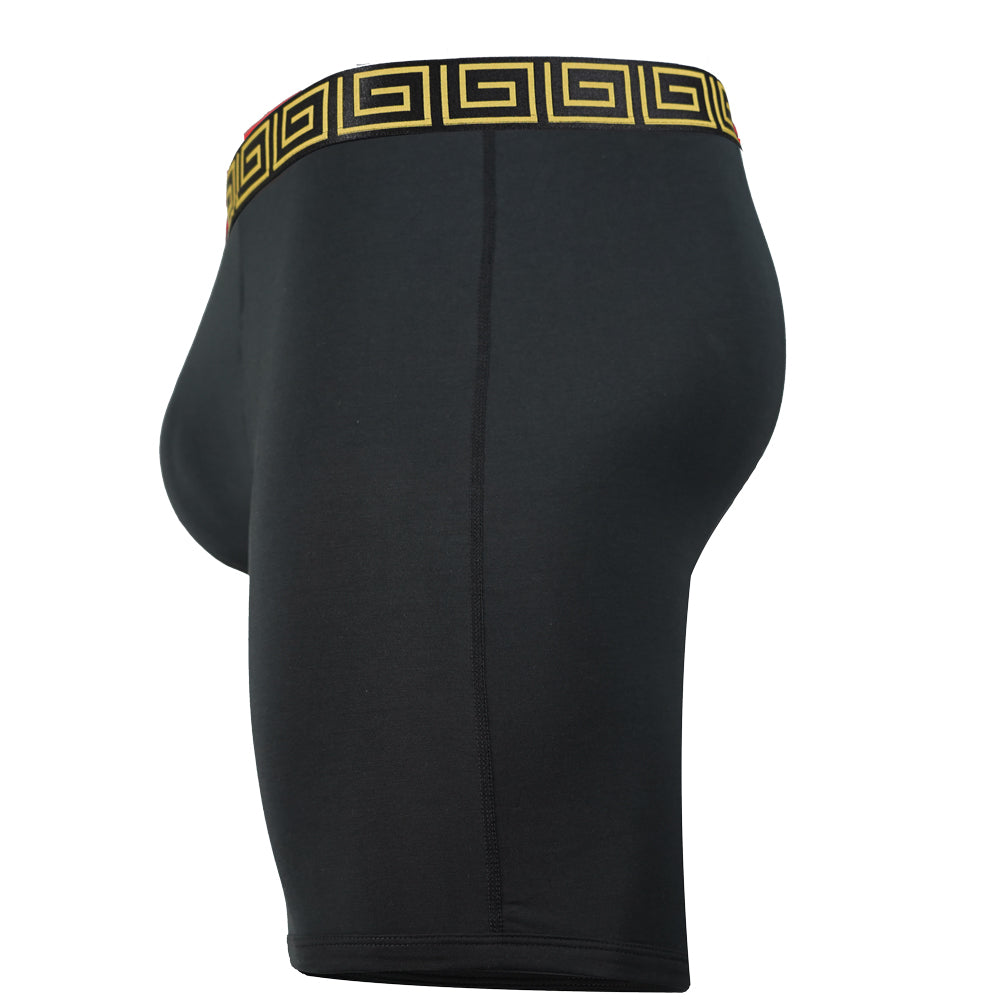 SHEATH V Modal Men's Pouch Boxer Brief 8" (3 Pack)