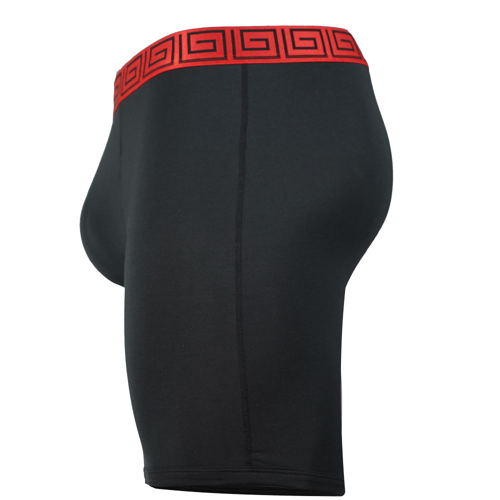SHEATH V Modal Men's Pouch Boxer Brief 8" (3 Pack)